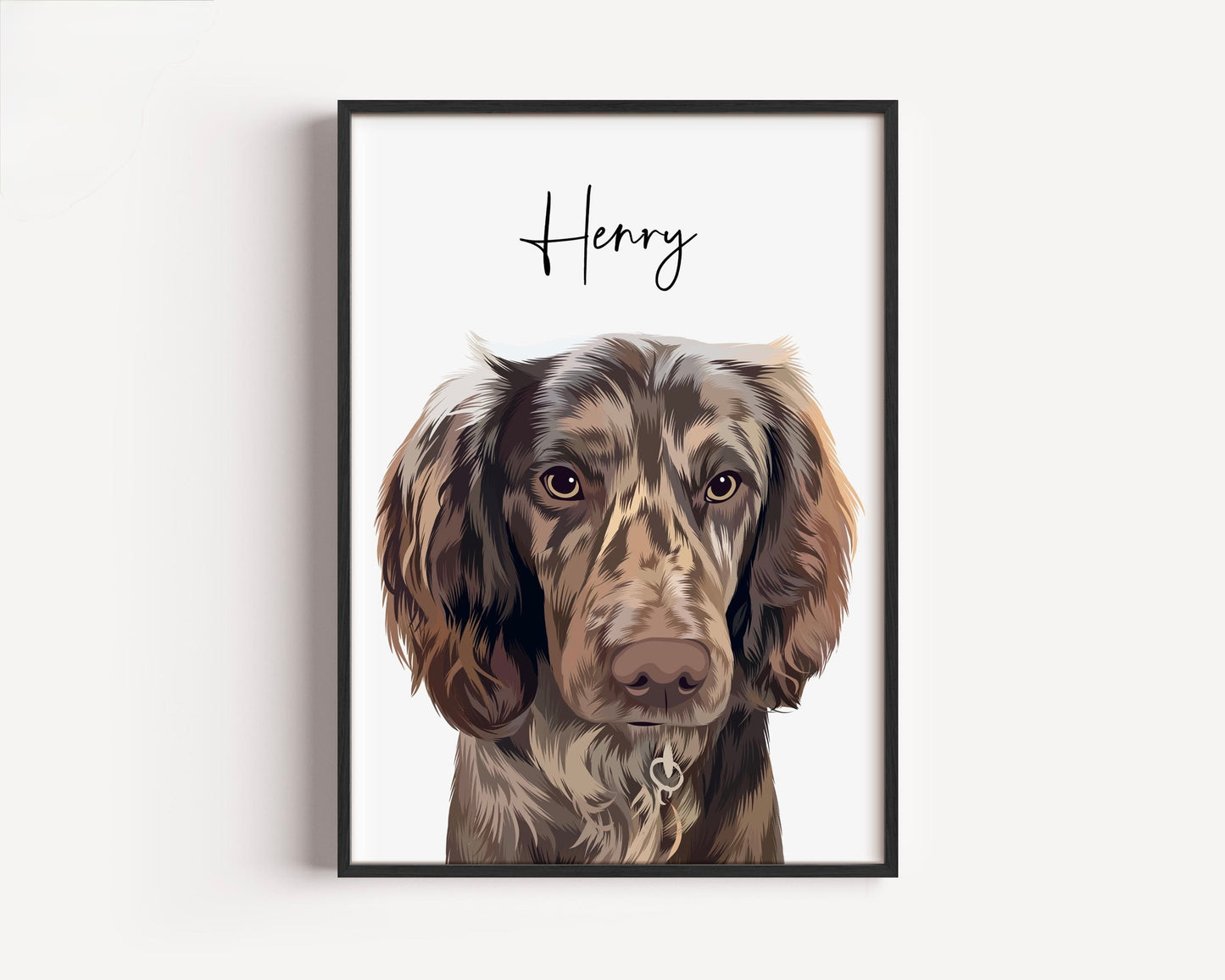 Custom Hand-Drawn Pet Portrait
