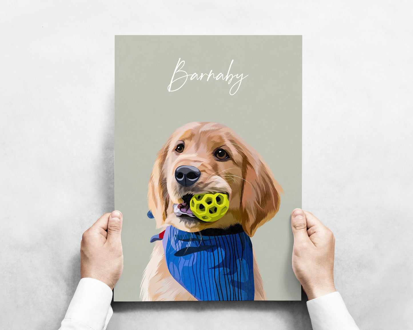 Custom Hand-Drawn Pet Portrait