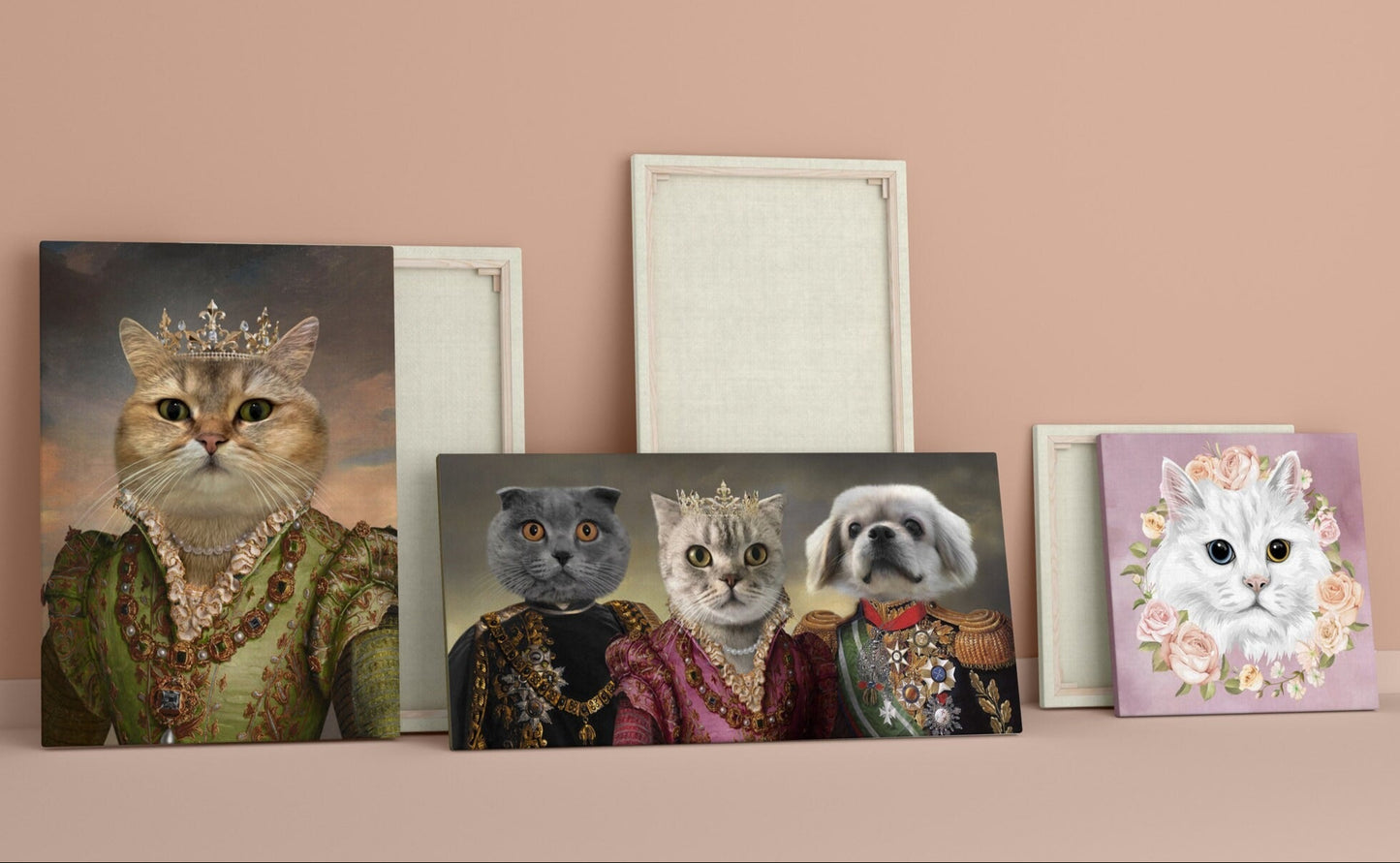 Custom Royal Pet Portrait